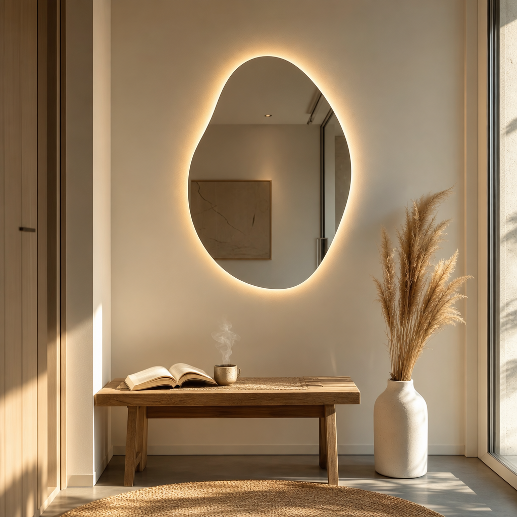 Modelo Pebble — espejo Elixeon